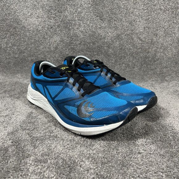 Topo Athletic Zephyr Men\'s Size 11.5 Blue Black Running Shoes Used Fabric Wear main image 9